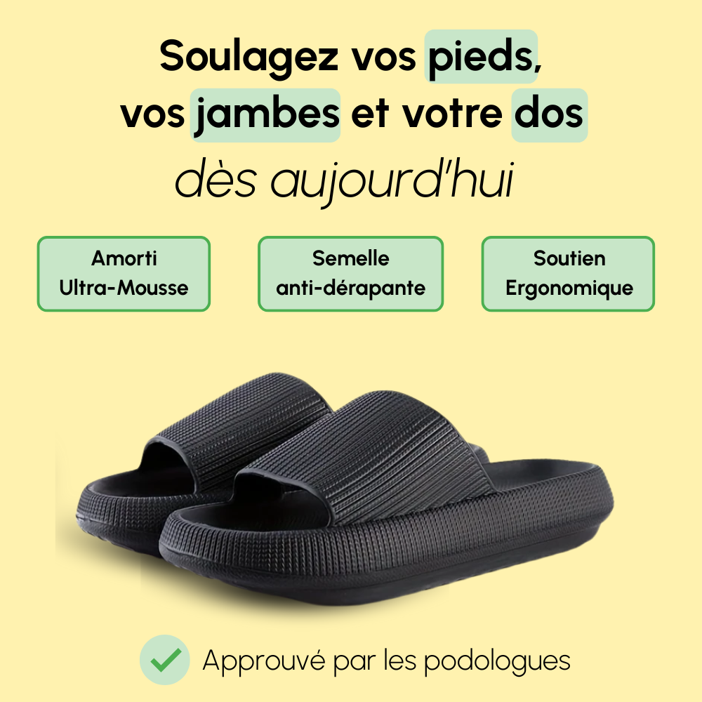 Claquettes Confort+